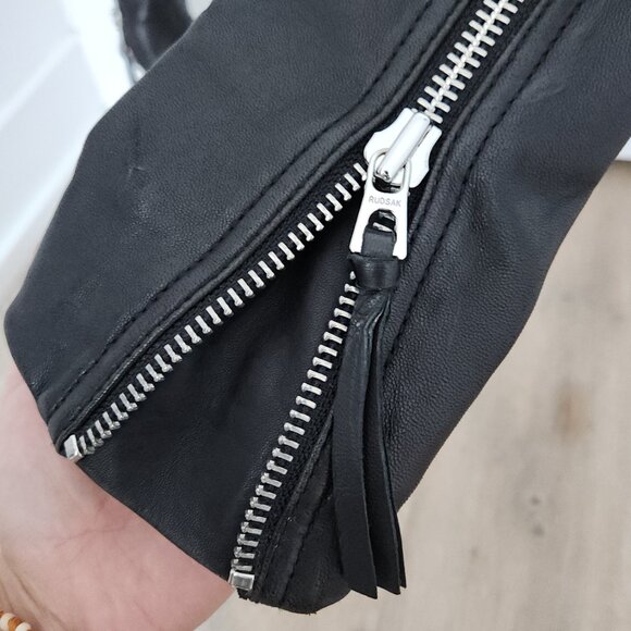 Rudsak genuine soft leather moto jacket - manteau en cuir - Picture 3 of 7